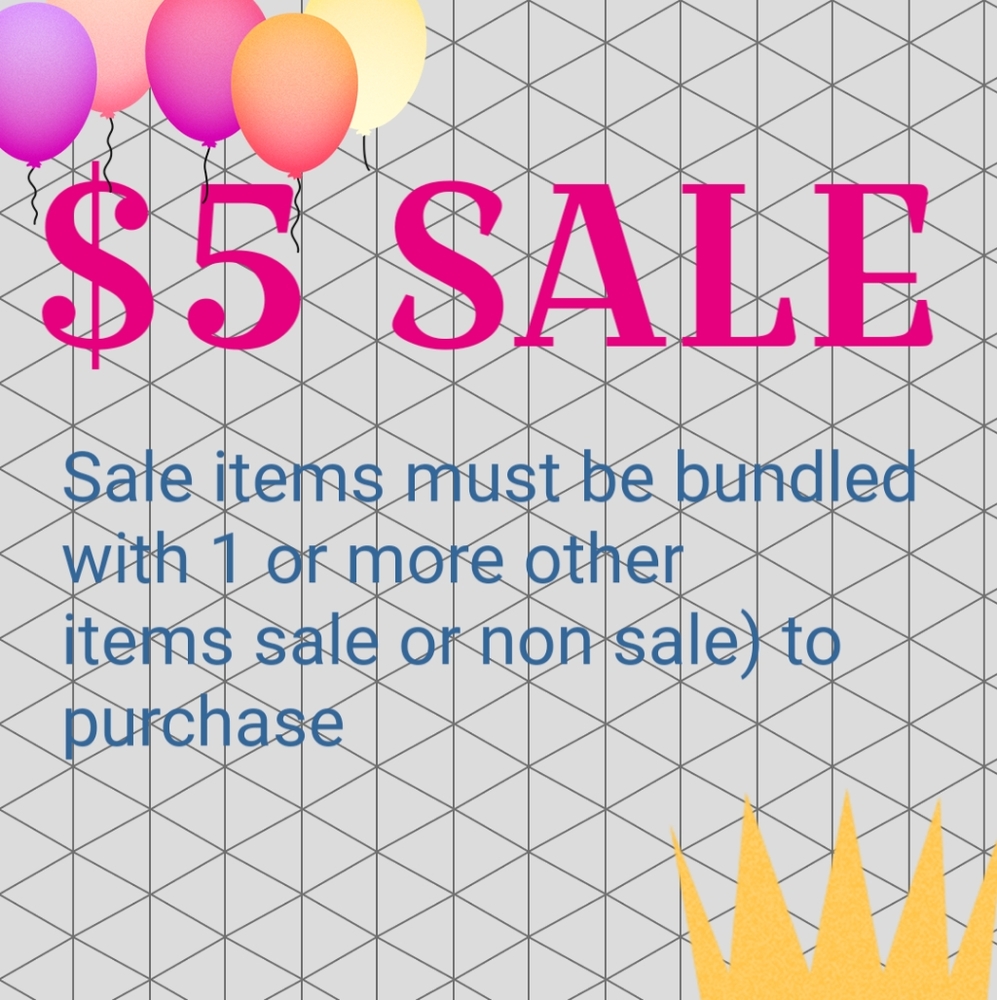 $5 SALE - BUNDLE ONLY